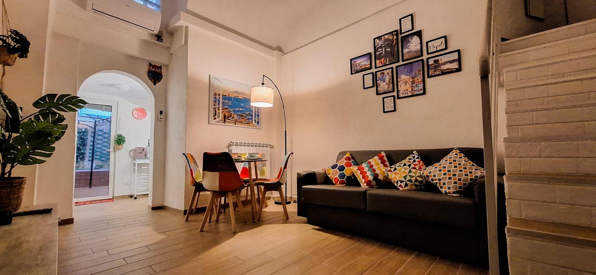 La Grotta Bianca Apartman Nápoly Kültér fotó